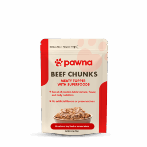 Beef Chunks – 2.8 oz (bundle of 6)