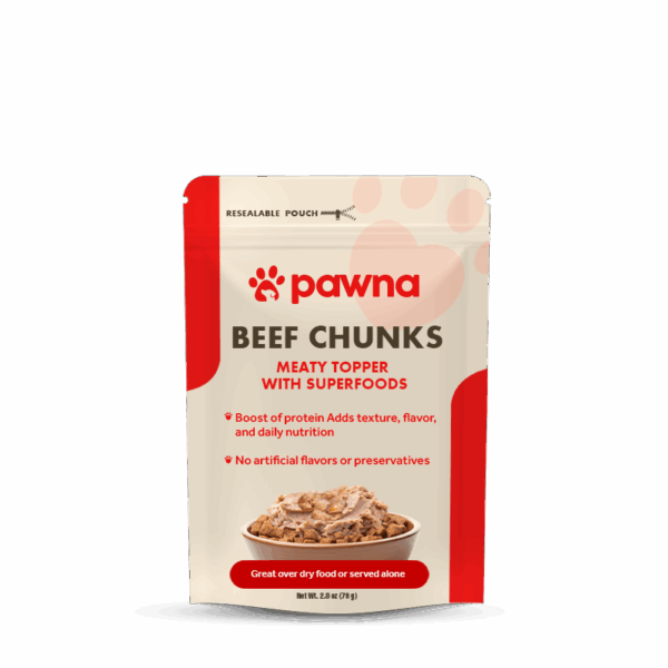 Beef Chunks – 2.8 oz (bundle of 6)